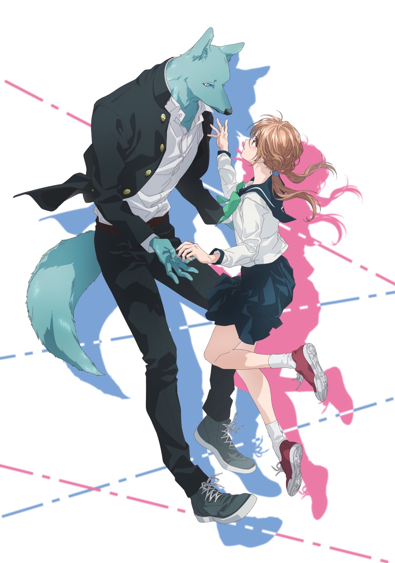 【感想】アニメ『キミと越えて恋になる』1話　モフモフ＋腹筋でもれなく恋に落ちる奴やー！！！！！